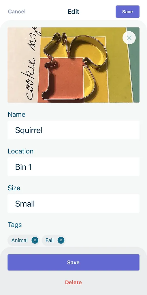 Thingy Package Thingsy: Organize Your Things
